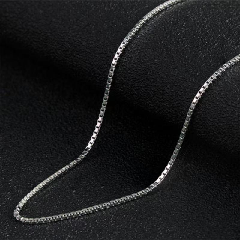 S925 Sterling Silver Box Chain