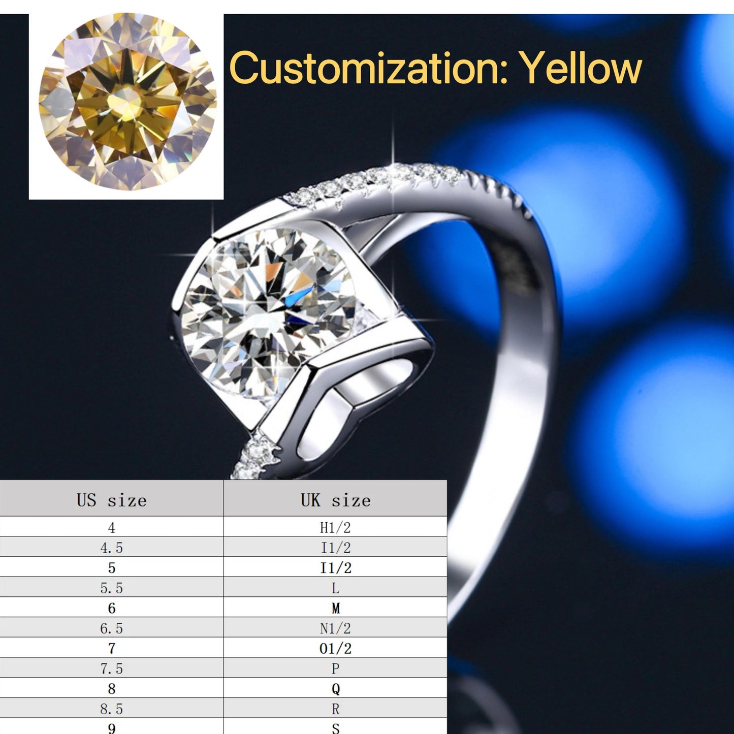 S925 Sterling Silver Angel Kiss Ring Synthetic Moissanite Ring fashion jewelry accessory woman girl promise ring-195(35%)