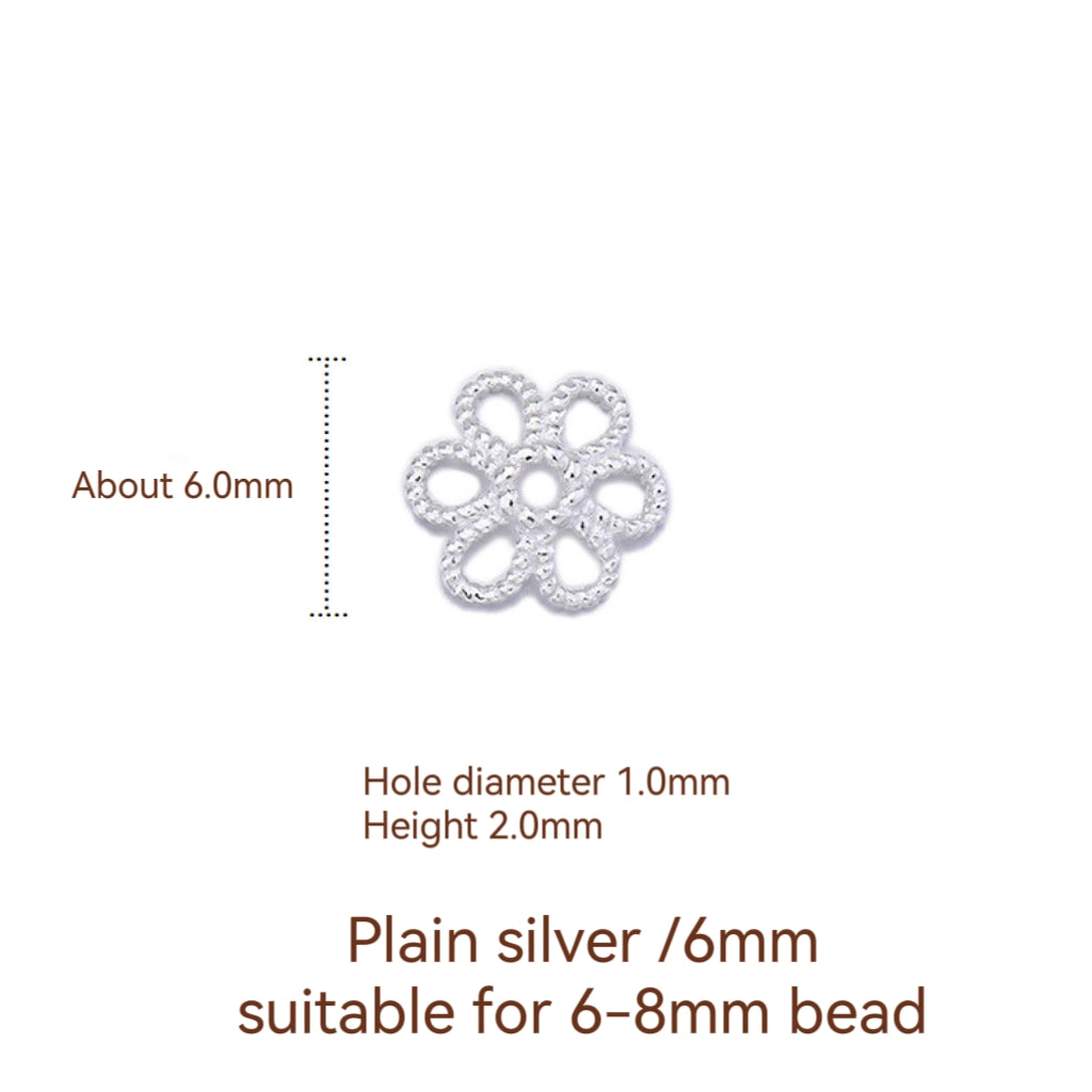 S925 Sterling Silver Receptacle Septum For Jewelry DIY,2 pcs