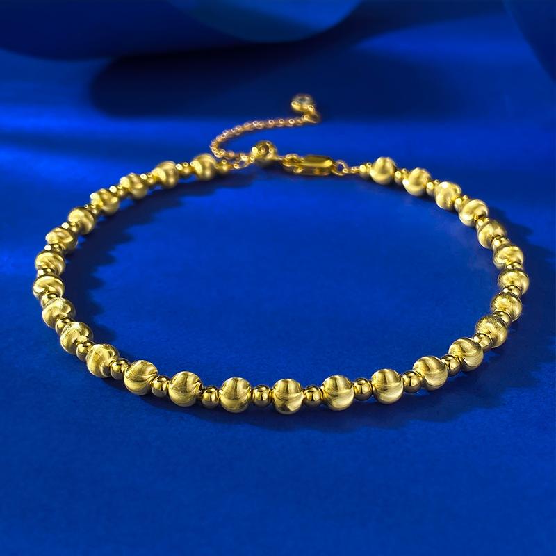 S925 Sterling Silver Cat Eye Beads Bracelet-310(45%)