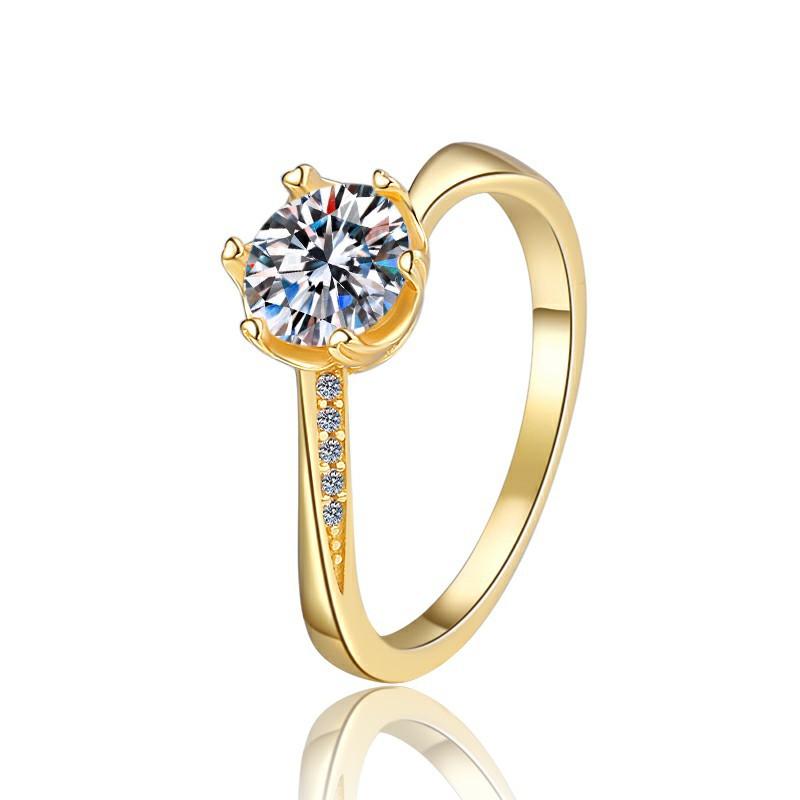 S925 Sterling Silver Snowflake Shaped Ring Synthetic Moissanite Ring-166(35%)