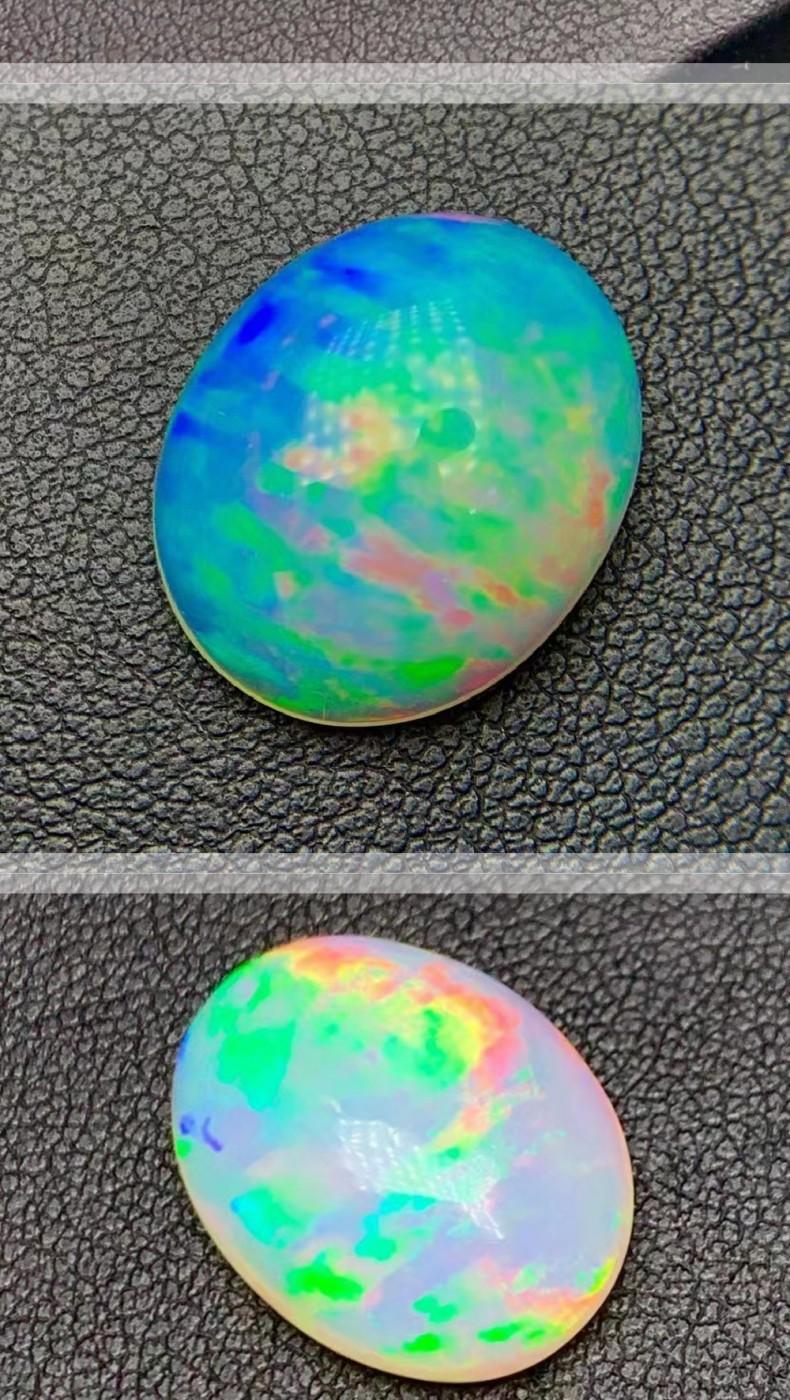 S925 Sterling Silver Opal Stone Ring-355(35%)