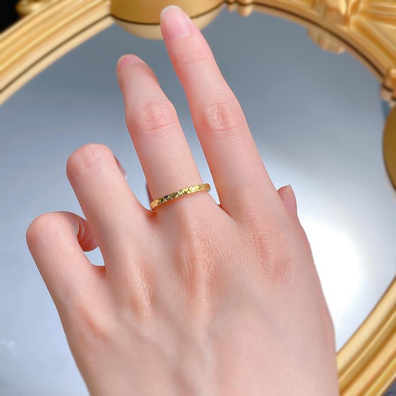 S925 Sterling Silver Crushed Ice Band Ring 6A Cubic Zirconia Ring fashion jewelry accessory woman girl promise ring-416(35%)