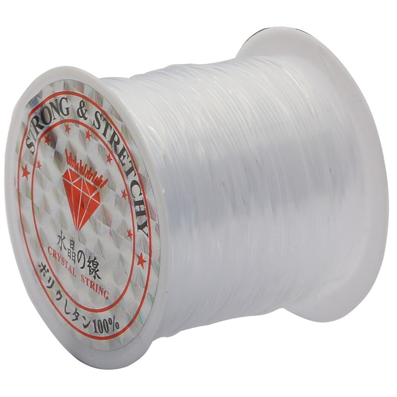 Non-elastic transparent invisible fishing line, used for DIY jewelry(1 roll)