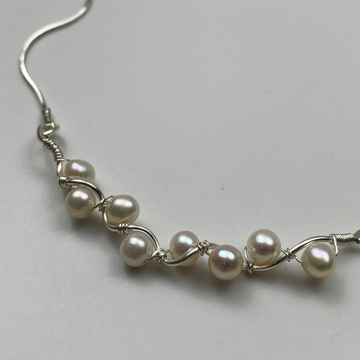 29. Dodder flower Pearl necklace