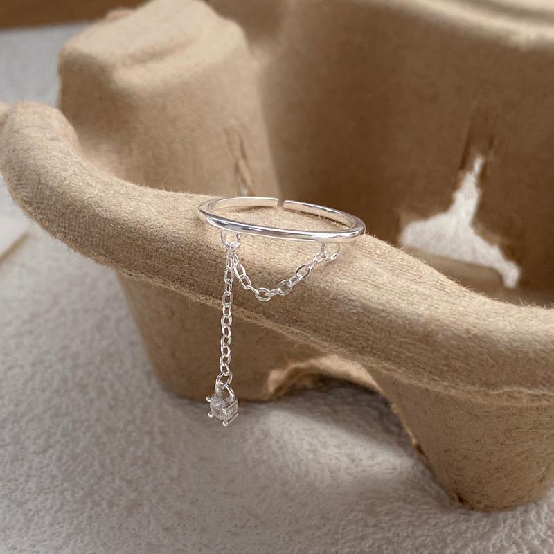 S925 Sterling Silver Three-Dimensional Butterfly Ring Women - 492(45%)