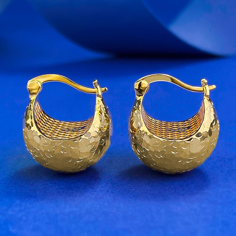 S925 Sterling Silver Ice Crushing Ball Lamp Earrings Daily Life Earrings Springtok(35%)-620