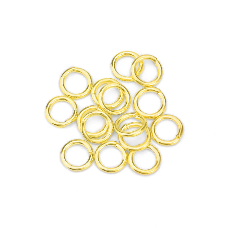 925 Sterling Silver Open/Close Jump Rings for Jewelry DIY (10 pcs)