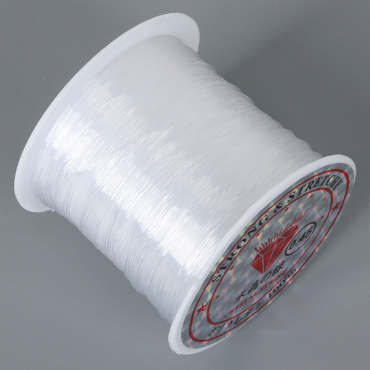 Non-elastic transparent invisible fishing line, used for DIY jewelry(1 roll)