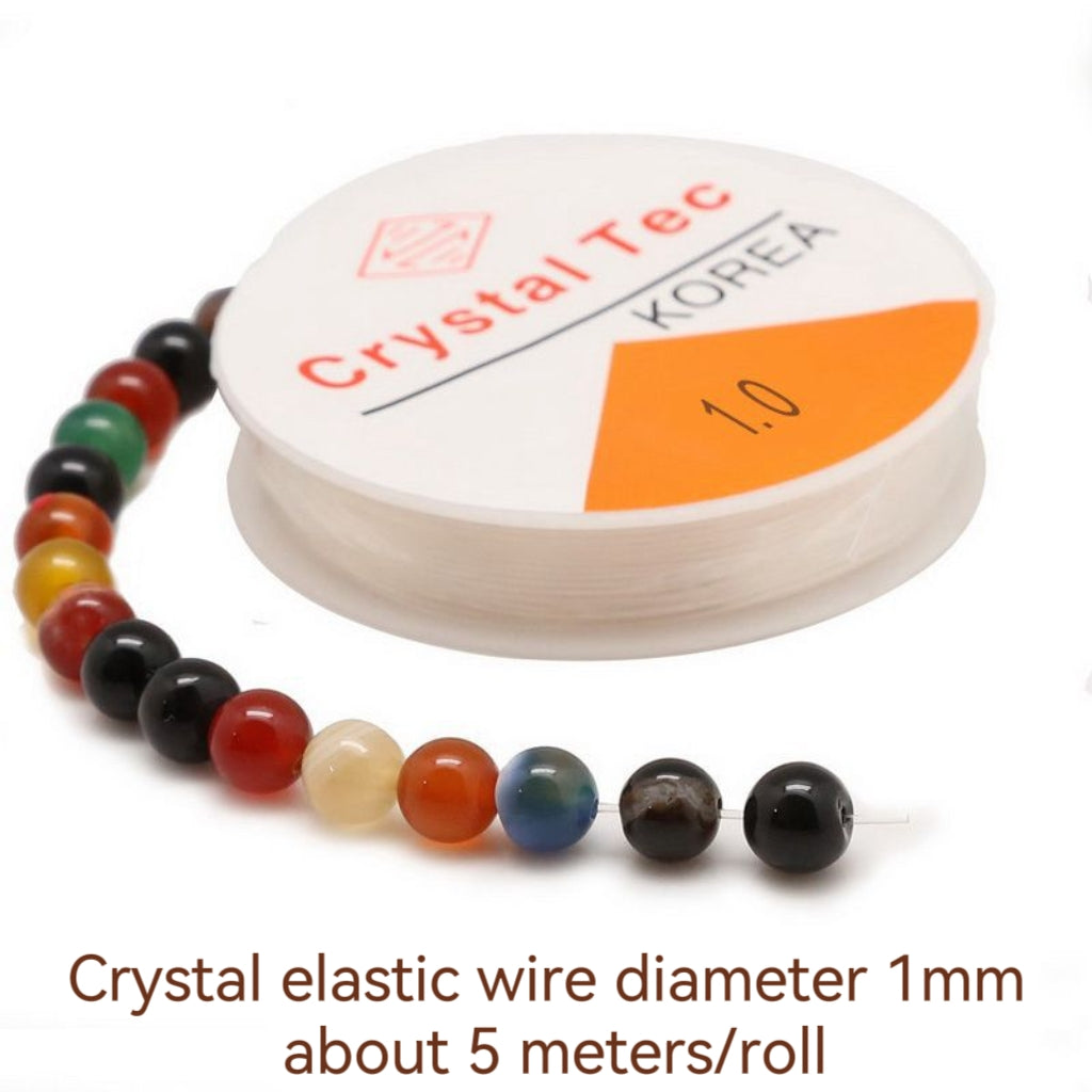 High quality crystal elastic thread, used for DIY jewelry (1 roll)