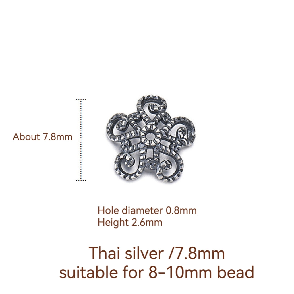 S925 Sterling Silver Receptacle Septum For Jewelry DIY,2 pcs