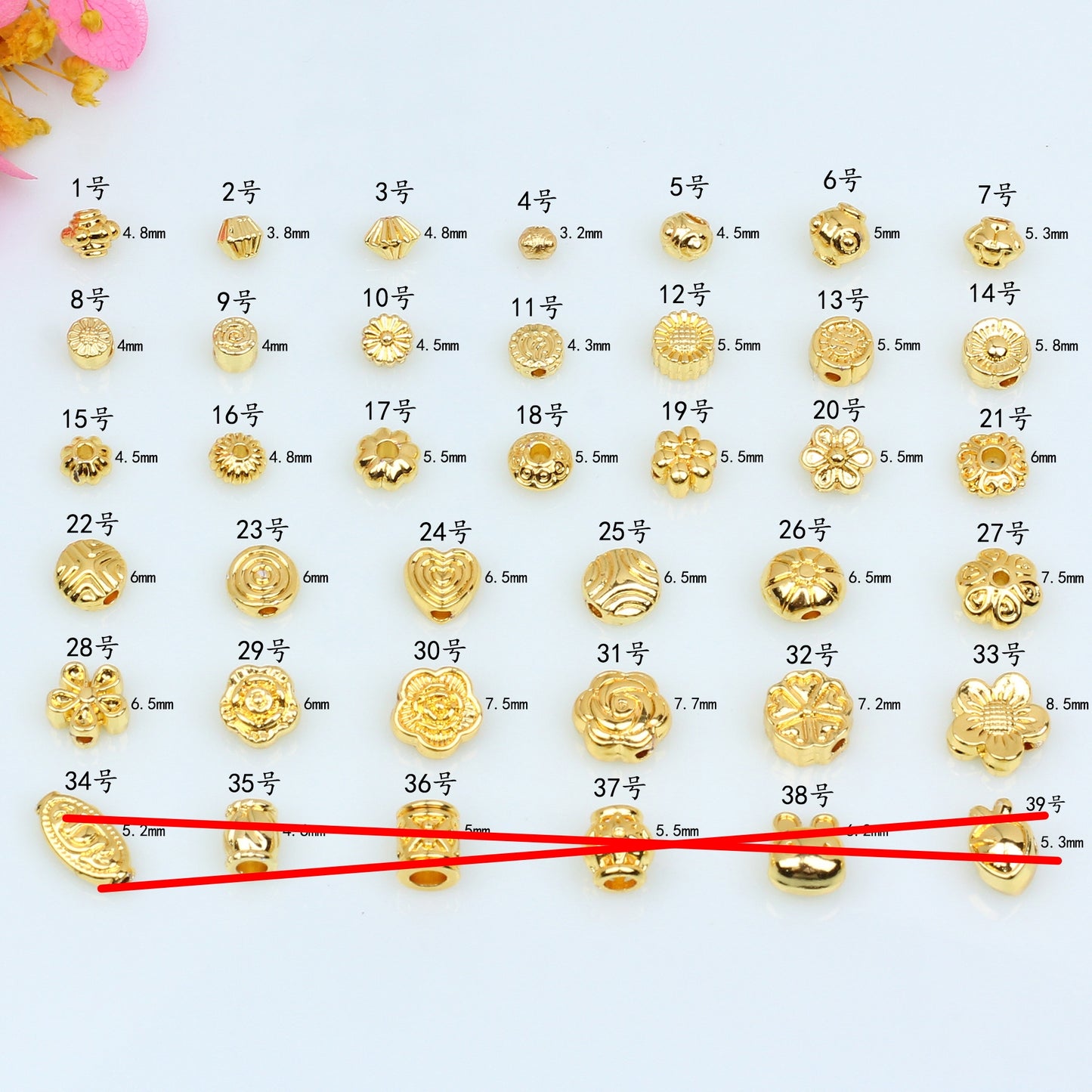 Round Receptacle Alloy Septum Plate For Jewelry DIY，100 pcs, Covered by 14/18K Real Gold Or Silver