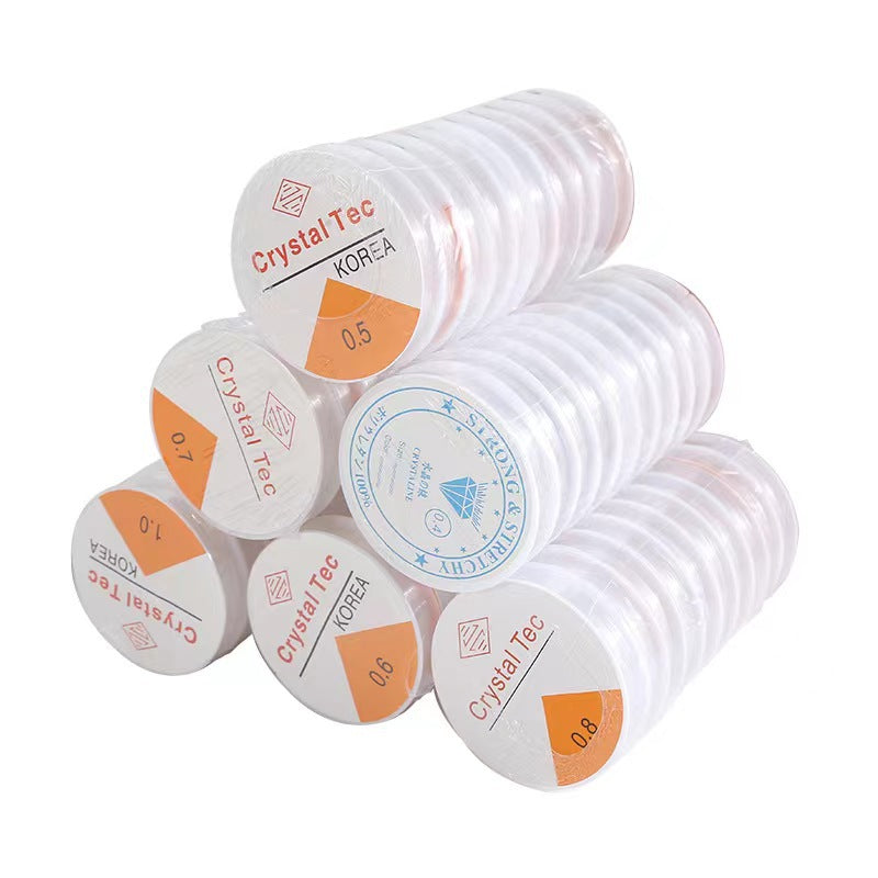 High quality crystal elastic thread, used for DIY jewelry (1 roll)