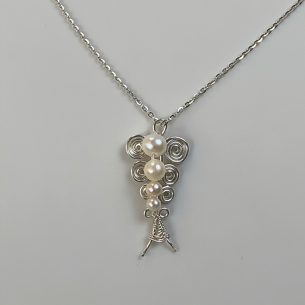 74.Goldfish Pearl pendant