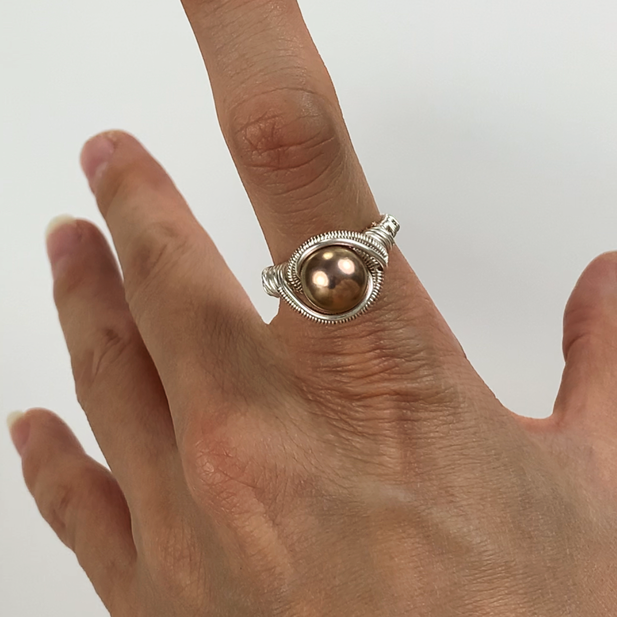 93.The Pearl Eye ring