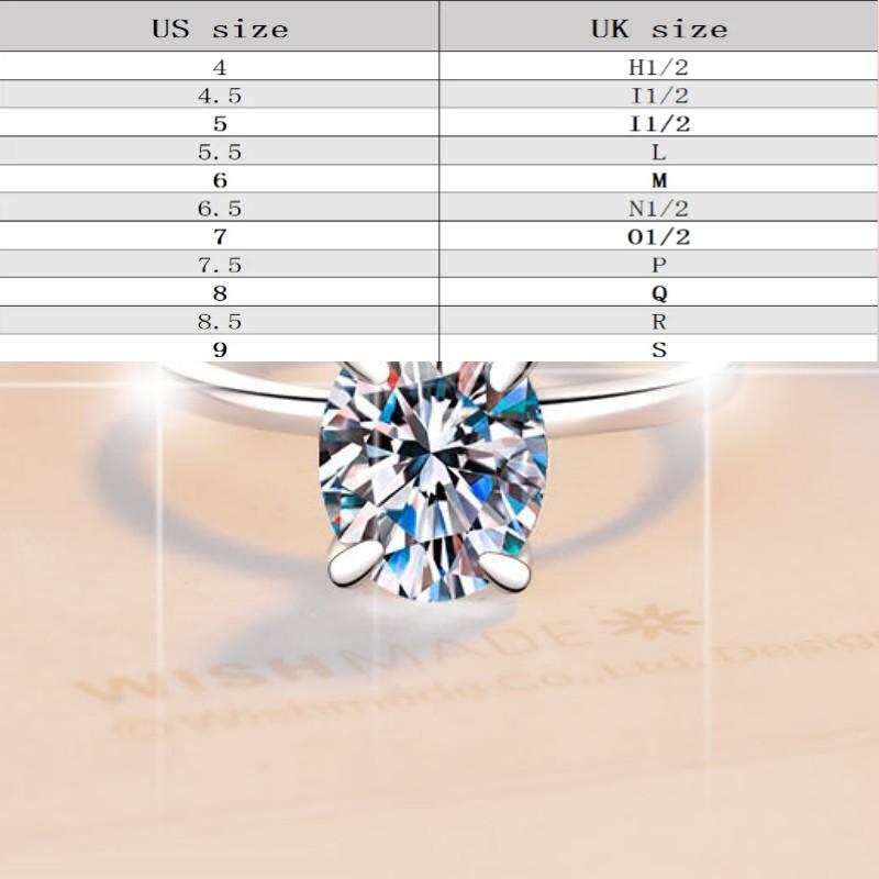 6A Cubic Zirconia S925 Sterling Silver Plain Band Oval Ring Elegant Luxury Daily Life Woman Birthday Gift Engagement Ring Springtok-121(35%)
