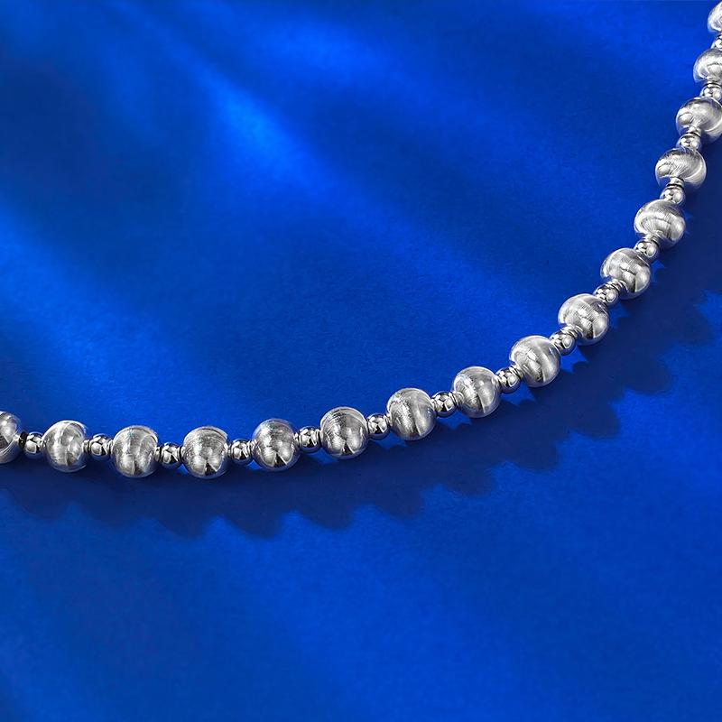 S925 Sterling Silver Cat Eye Beads Bracelet-310(45%)